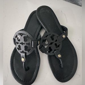 Tory Burch Miller Sandals in Black